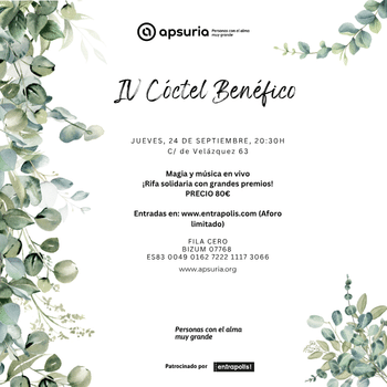 IV COCTEL BENEFICO APSURIA